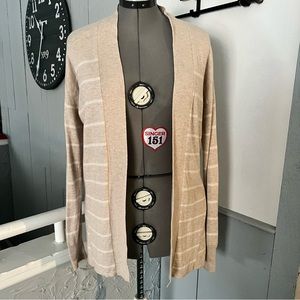 Banana Republic Striped Open Cardigan